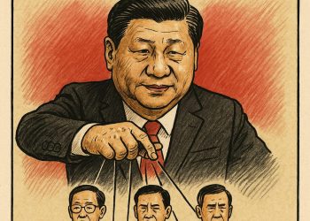 “Di Balik Semua, Tetap Xi: Wajah Tunggal Negara Cina”