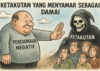 Diam Bukan Damai: Membaca Perdamaian Negatif Bersama Galtung dan Foucault