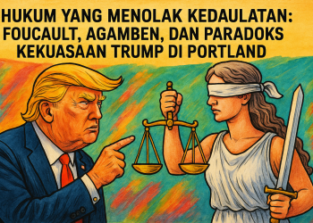 “Hukum yang Menolak Kedaulatan: Foucault, Agamben, dan Paradoks Kekuasaan Trump di Portland”