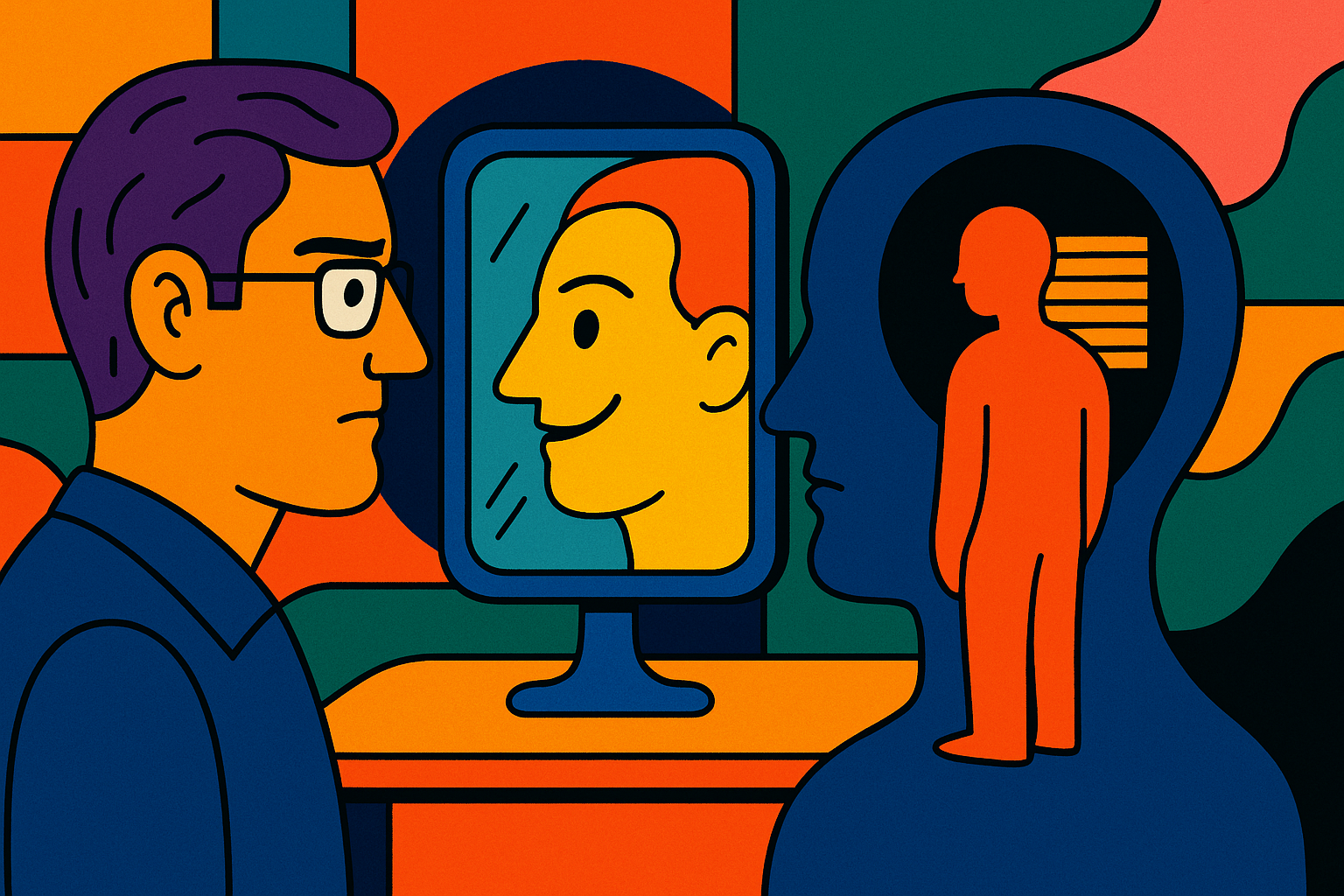 Membongkar Ego: Menempatkan Keganjilan Lacan dan Subjektivasi Foucault di Luar Kesadaran Freud