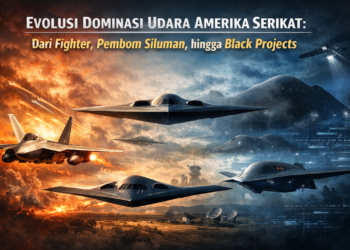 Evolusi Dominasi Udara Amerika Serikat: Dari Pesawat Tempur, Pembom Siluman, hingga Black Projects