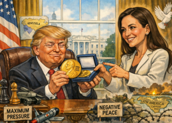 Symbolic Power: Nobel Perdamaian Machado untuk Trump