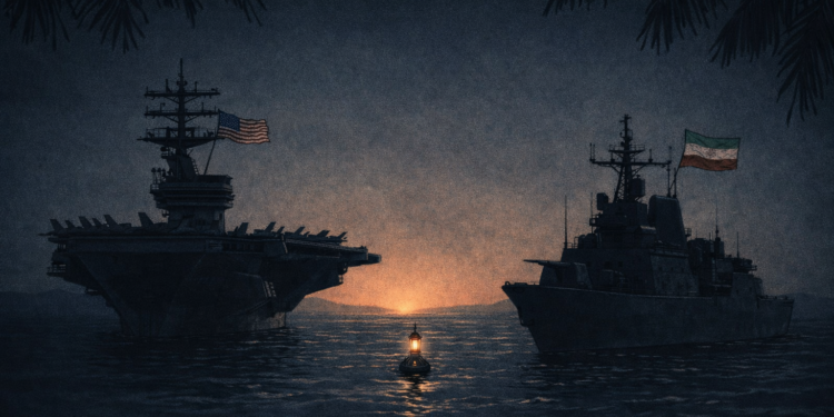 Akankah Armada AS Lepas Tembakan ke Iran?