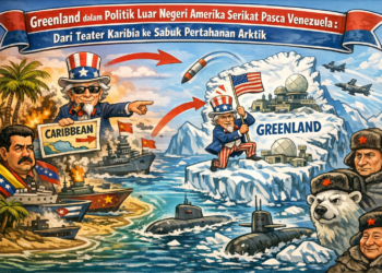 Greenland dalam Politik Luar Negeri Amerika Serikat Pasca Venezuela: Dari Teater Karibia ke Sabuk Pertahanan Arktik