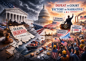 Tarif Trump Dibatalkan: Kekalahan Hukum, Kemenangan Politik?